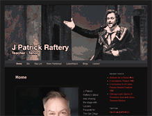 Tablet Screenshot of jpatrickraftery.com